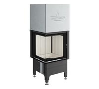 Insert bois Spartherm Mini 2LRh 7 kW porte coulissante Hauteur de la porte 50,5 cm