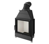 Insert bois Spartherm Mini S 8,5 kW porte pivotante Charnière de porte à droite