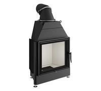 Insert bois Spartherm Mini S 8,5 kW porte pivotante Charnière de porte à gauche