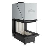 Insert bois Spartherm Premium A-U-70h 11,4 kW cheminée panoramique, porte coulissante Raccordement du conduit de fumée Ø 200 mm