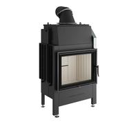 Insert bois Spartherm Varia 1V H²O 8 kW porte pivotante hydro Charnière de porte à gauche