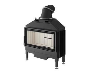 Insert bois Spartherm Varia AS 7 kW indépendant de l’air ambiant porte pivotante Charnière de porte à droite