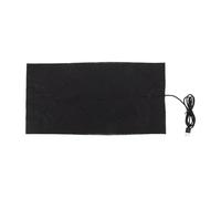 Insert Chauffant pour Vêtements USB 40x20 CM en Fibre de Carbone | Élément Noir, Léger et Réutilisable, Chauffage Rapide, pour Veste, Voyage et Camping