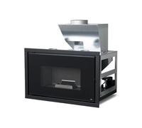 Insert cheminée à pellets MCZ VIVO 90 Comfort Air 9 M1 8,9 kW avec kit Comfort Air BASIC