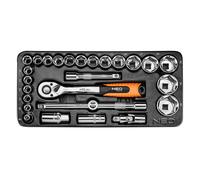 Insert cliquet et douilles 1/2 NEO TOOLS 84-238 27 pièces