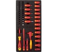 Insert cliquet et douilles isoles 1/4 (46 pcs)- OE 0660 - CLAS Equipements G