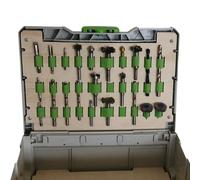 Insert compatible avec Festool Tanos Stier Systainer T-Loc : idéal comme organisateur pour défonceuse OF, scie plongeante TS, Domino, batterie, raboteuse, scie sauteuse PS, accessoires, mètre pliant