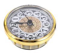 Insert D’horloge Rond Quartz 70mm en Métal, Tête Incrustée