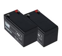 Insert de batterie au plomb adaptable sur lit d'hôpital Hill Rom Evolution CS156, LI156A, ME1A
