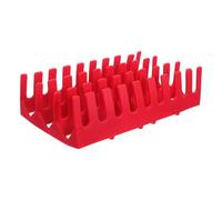 Insert de Boîte aux Lettres en Silicone Rectangulaire 7x4,2 Pouces Rouge | Doublure Souple, Surface Antidérapante, Garde Lettres et Enveloppes au Sec, Usage Résidentiel