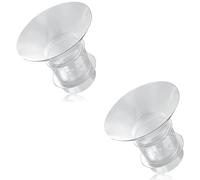 Insert de bride de 15 mm, compatible avec Momcozy M9/M6/M5/S12 Pro/S9 Pro/Medela/Spectra/Bellababy/Lansinoh/Elvie/Nuliie/KISSBOBO/ANWIKE 24 mm
