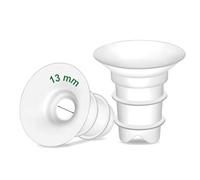 Insert de bride Maymom 13 mm (Long Plus) compatible avec les brides Freemie 25 mm, les brides Medelae PersonalFit 24 mm, les brides Spectra 24 mm et Momcozye S9 Pro/S12 Pro. 2 pièces/paquet.