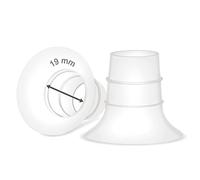 Insert de bride Maymom 19 mm compatible avec Elvie Single/Double Electric, Stride Cup (24 mm), Compatible avec Medele PersonalFit Flex Shield, pas de pièces de pompe de rechange Elvie d'origine…