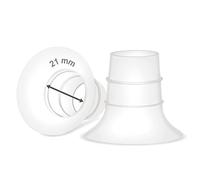Insert de bride Maymom 21 mm compatible avec Elvie Single/Double Electric, Elvie Stride Cup (24 mm), Compatible avec Medele PersonalFit Flex Shield, pas de pièces de pompe de rechange Elvie d'origine…
