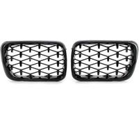 insert de calandre de voiture Calandre à double pont pour BMW E36 Série 3 1997-1999, calandre de capot pour avant noire course