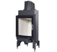 Insert de cheminée Austroflamm 55K straight 2.0 - hauteur de la porte 57 cm