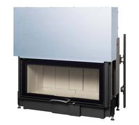 Insert de cheminée Austroflamm 97S 2.0 - Hauteur de la porte 45 cm