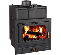 Insert de cheminée PRITY G W28 | 33,2 kW | réservoir 66 L | poêle à bois
