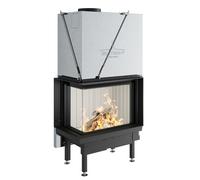 Insert de cheminée Spartherm Premium V-2L-68h vitre d'angle gauche Ø 250 mm