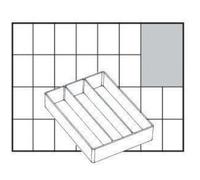 Insert De Coffret De Rangement (l X L X H) 109 X 79 X 24 Mm Nombre De Compartiments: 3 Contenu 1 Pc(s) S045651 - Raaco