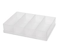 raaco Insert de coffret de rangement (L x l x H) 220 x 160 x 47 mm Nombre de compartiments: 4 Contenu 1 pc(s)