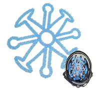 Insert de couvre-tête en silicone, doublure de couvre-tête en silicone - Coussinets de doublure de cyclisme en silicone souple insère des tapis | Couvre-tête respirant, coussins, tapis de remplacement