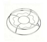 Insert de cuiseur vapeur en acier inoxydable 304, insert de casserole pliable résistant à la chaleur et antidérapant, support de cuisine multifonction pour la cuisson à la vapeur et la cuisson, design