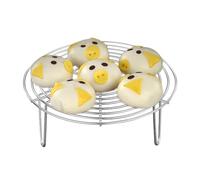 Insert de cuiseur vapeur pour casserole, grille de cuisson à la vapeur - Support pour cuiseur en acier inoxydable - Supports de cuisson des aliments, support de refroidissement lavable, outils