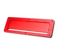 Insert de cutter de table en aluminium - Plaque d'inversion solide - Plaque d'inversion pour un travail précis du bois
