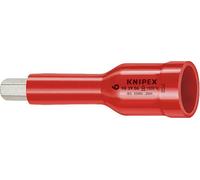 KNIPEX Douilles pour vis 6 pans creux avec carré femelle 1/2" 75 mm, 98 49 06