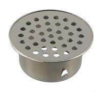Insert de drainage de toit en acier inoxydable 304 pour tuyaux en PVC - Design creux anti-obstruction pour toit, balcon, jardin, systèmes de drainage extérieurs (60 tubes)