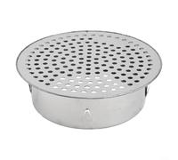 Insert de drainage de toit en acier inoxydable 304 pour tuyaux en PVC - Design creux anti-obstruction pour toit, balcon, jardin, systèmes de drainage extérieurs (80 tubes)