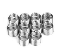 Insert de filetage hélicoïdal en fil d’acier inoxydable 304 M20, kit de réparation de filetages pour l’aluminium et le magnésium, insert de filetage résistant aux vibrations et à (10 pièces