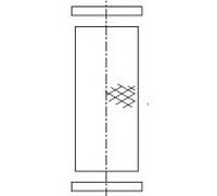 Insert de filtre Grünbeck en acier inoxydable 50 mm pour S-WW 101150e pour S-WW 1", S-WW 1 1/2"