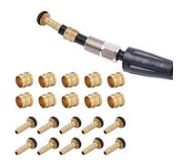 Insert De Flexible De Frein Olive, 10 Ensembles Cuivre Hydraulique Raccord Olive de Durite de Frein Joint De Tuyau D'Huile Aiguille À Huile D'Olive Or pour Tuyau