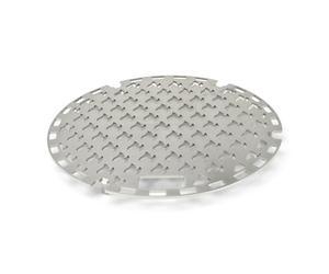 Insert de Gril en Acier Inoxydable pour Le Gril à Plaque de feu Grillrost.COM avec Trou de feu de 35cm avec brûlage des Flammes