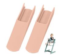 Insert de jambe de chaise haute - Couvre-pieds en PVC - Coussinets d'extension de jambe - Coussinets antidérapants | pour les sièges de café, les sorties en famille, les-repas partagés | Ensemble d'e