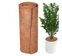 Insert de jardinière - Rouleau de coquille de noix de coco de 99,37 pouces de long, tapis de récipient régulateur d'humidité, insert décoratif de pot à légumes | Balcons de terrasse, jardinières pour