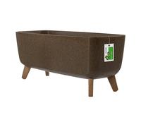 Insert de jardinières pieds bacs de balcon pot de fleurs plastique/bois 60 cm...