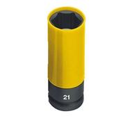 Insert de la clé à prise d'impact 1/2, 21 mm, 85mm de long