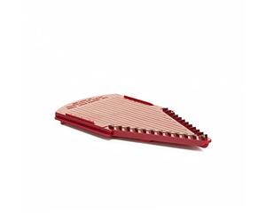 Insert de Lame Börner pour V1, V3 & V6 (3,5 mm) • Coupe-légumes (Mandoline en V) • Insert pour Juliennes & Dés Fins • Accessoires de Mandoline Börner • Couleur: Rouge