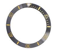 Insert de lunette de montre en céramique, anneau de remplacement indéformable et léger avec chiffres clairs pour horlogers et réparateurs, #111, #111