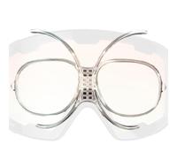 Insert de masque de ski prescriptant - Insert transparent de lunettes flexibles flexibles Accessoires d'adaptateur | Cadre interne professionnel pour lunettes de moto de snowboard de ski, solution