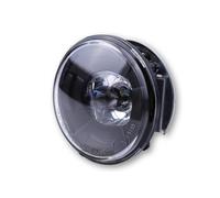 Optique de phare avant led highsider intelligent-(3-1/2)-negro-1 pièce pour moto