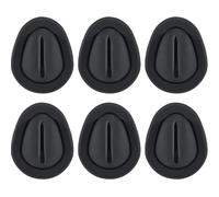 Insert de Porte-gobelet, 6 pièces, Insert de Porte-gobelet Voiture, réducteur Taille Auto-adhésif Anti-Rayures pour réduire Le Bruit, limiteur en Silicone pour Automobile, Camping-Car, c