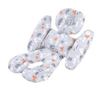 Insert de poussette pour bébé, coussin de siège de voiture pour poussette | Coussin en forme de U pour poussette, pour sièges d'auto, berceaux, pousse