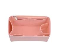 Insert de Rangement de Sac for Sacs à Main Longchamp à Long Manche Insert Organisateur de Sac Sac de Rangement de Doublure de Portefeuille(Pink B,Large)