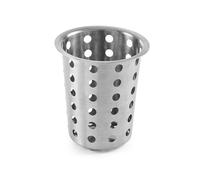 Hendi Panier à couverts 552490 inox Ø97×H137 mm