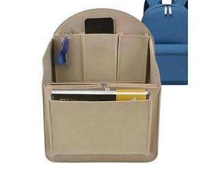 Insert de rangement pour sac de transport - feutre léger et indéchirable, finition de haute qualité - commande rapide, aperçu facile de l'utilisation crée un stockage structuré en déplacement sans le
