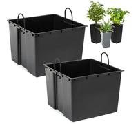 Insert De Remplacement Pour Pot De Fleurs Set De 2 Pièces 38,5x28 Cm 38 L Pour Les Pots De Fleurs Lamela Multicolore